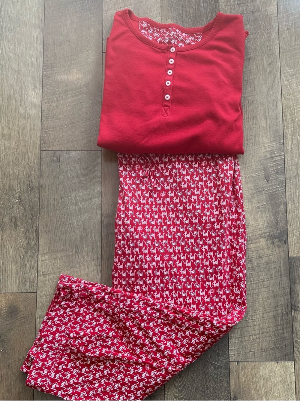 Talbots Joy Knit Pajama Sleep Set Sz XL EUC - Picture 2 of 9